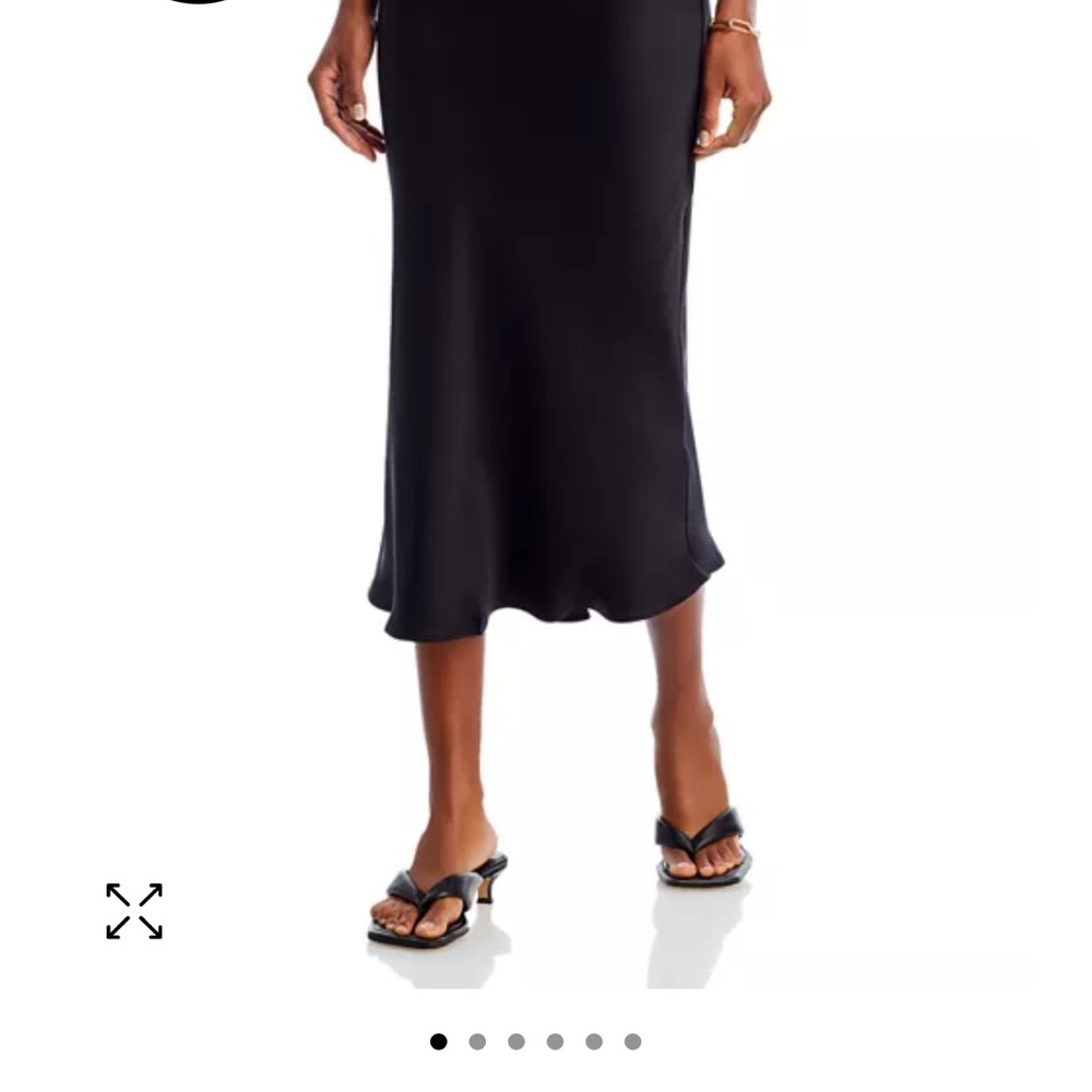 Anine Bing Bar Silk Skirt